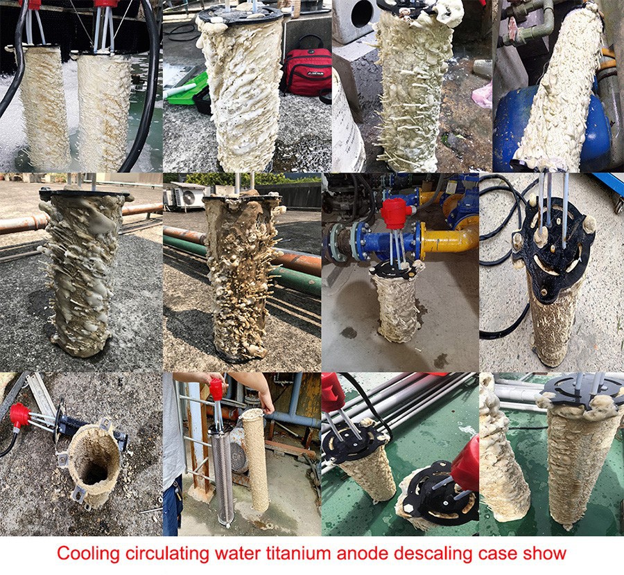 Titanium anode descaling Titanium anode descaling