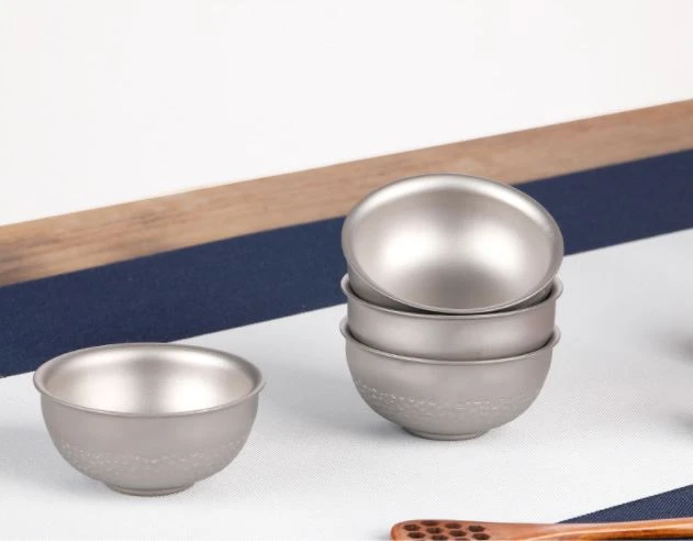 Titanium cup outdoor